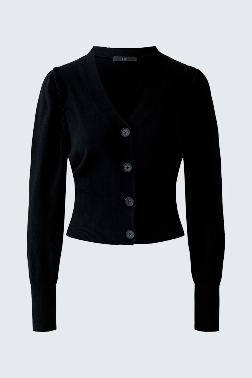 Bild 7 von Cardigan - black in black | Oui