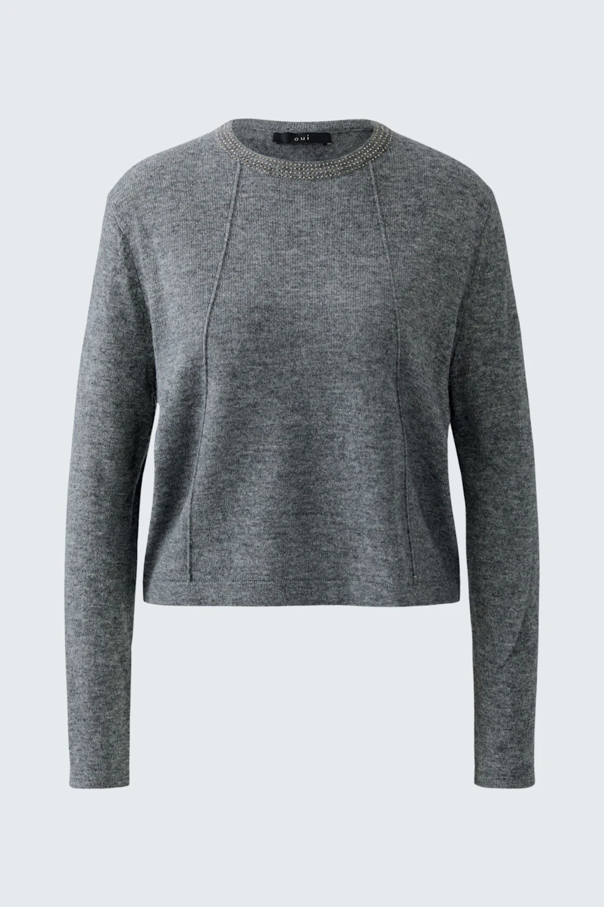 Bild 6 von Pullover - grey in grey | Oui