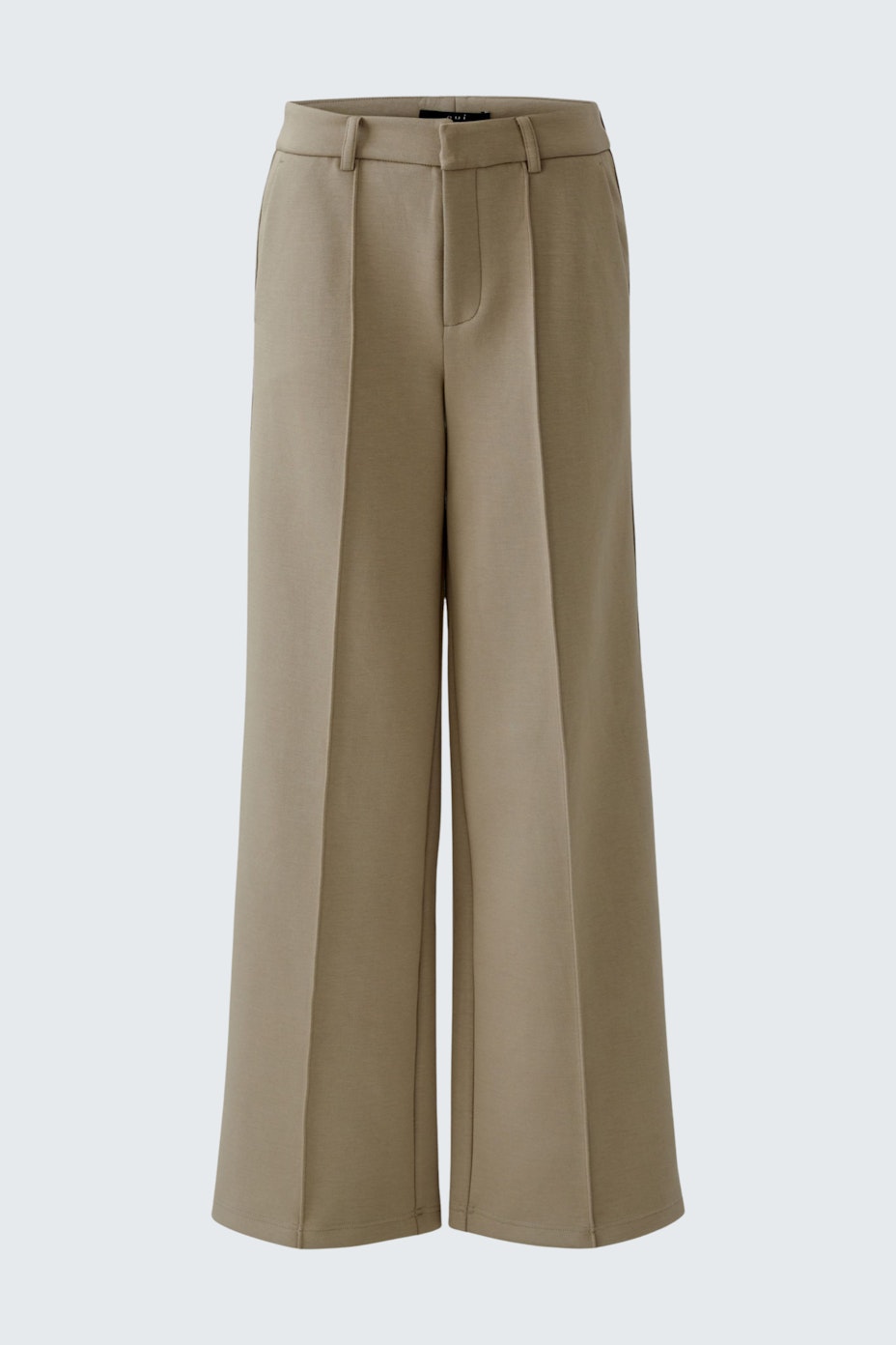Trousers - khaki white