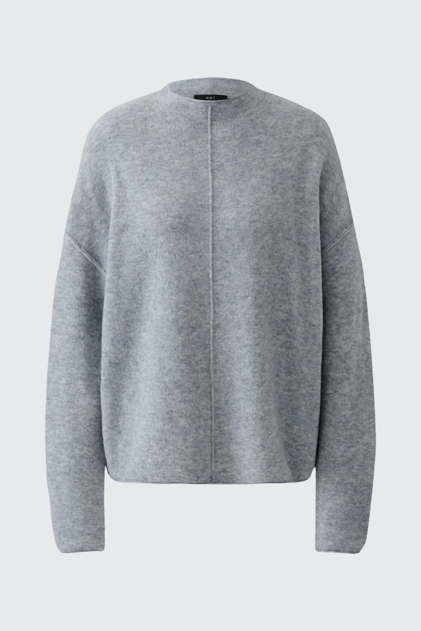 Bild 7 von pullover - grey mel in grey mel | Oui