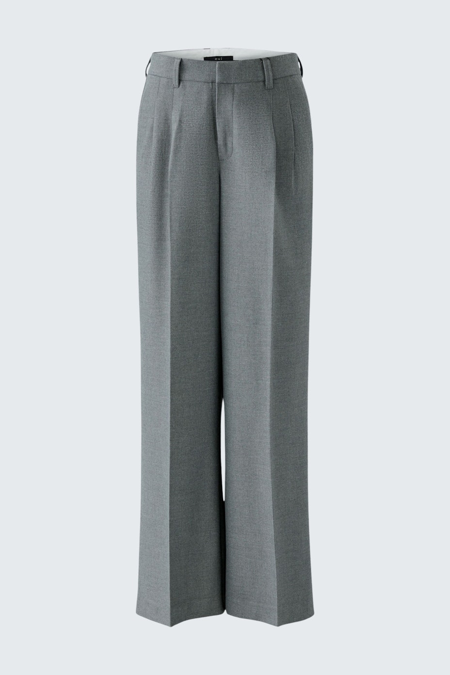 Pleated trousers - grey