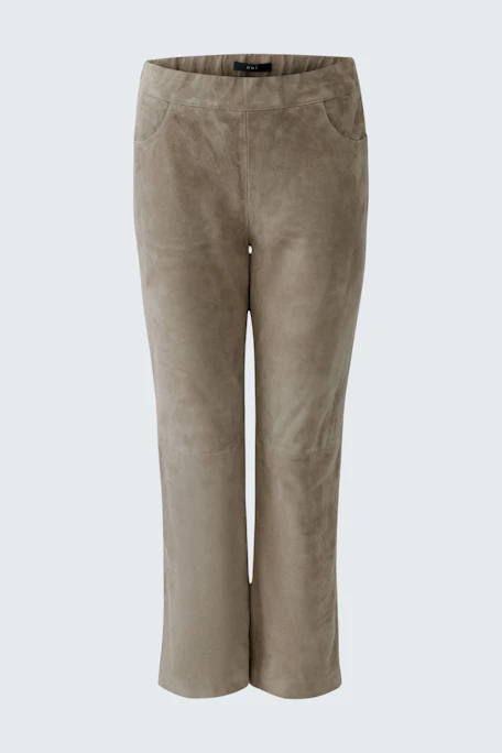Leather trousers - brindle