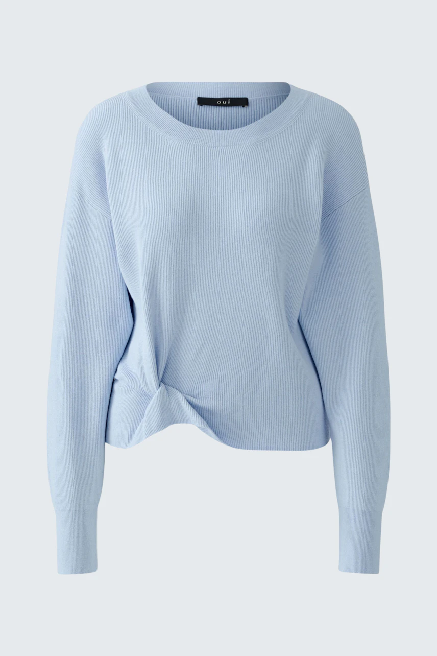 Bild 6 von Pullover - light blue in light blue | Oui