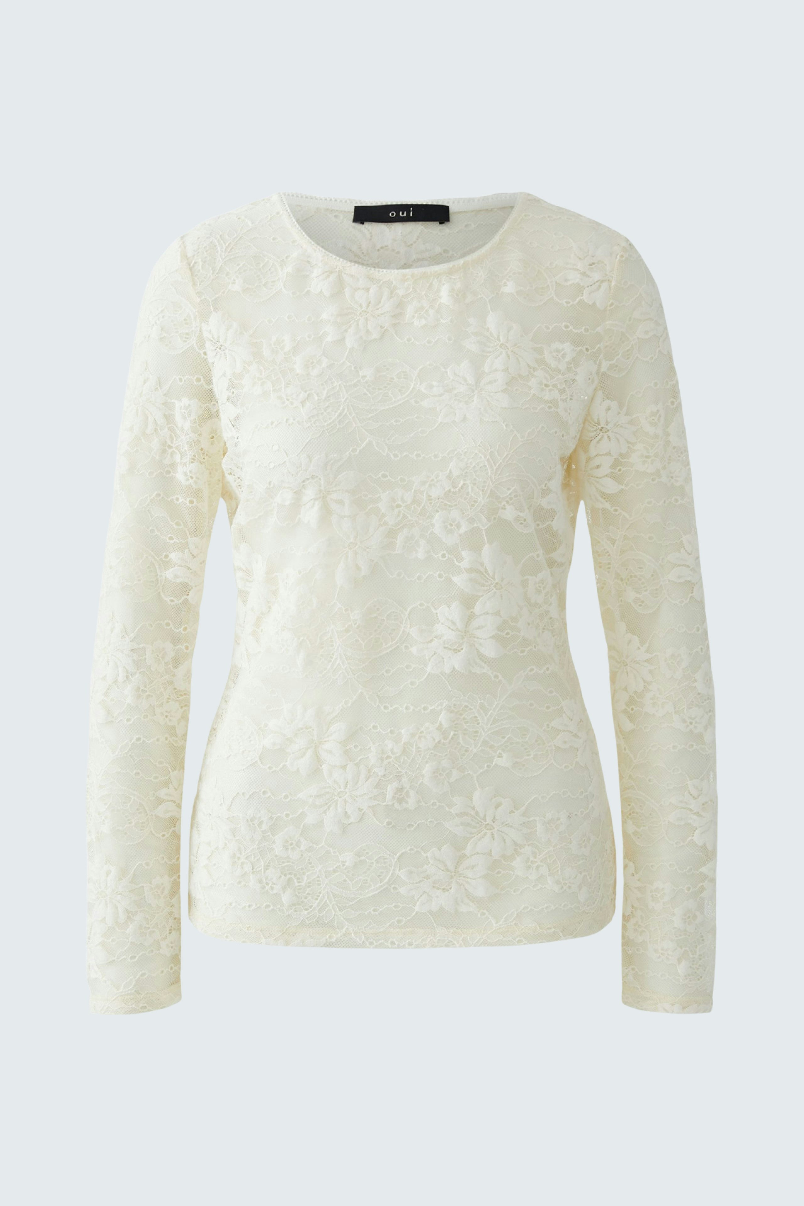 Bild 7 von Long-sleeved shirt - gardenia in gardenia | Oui