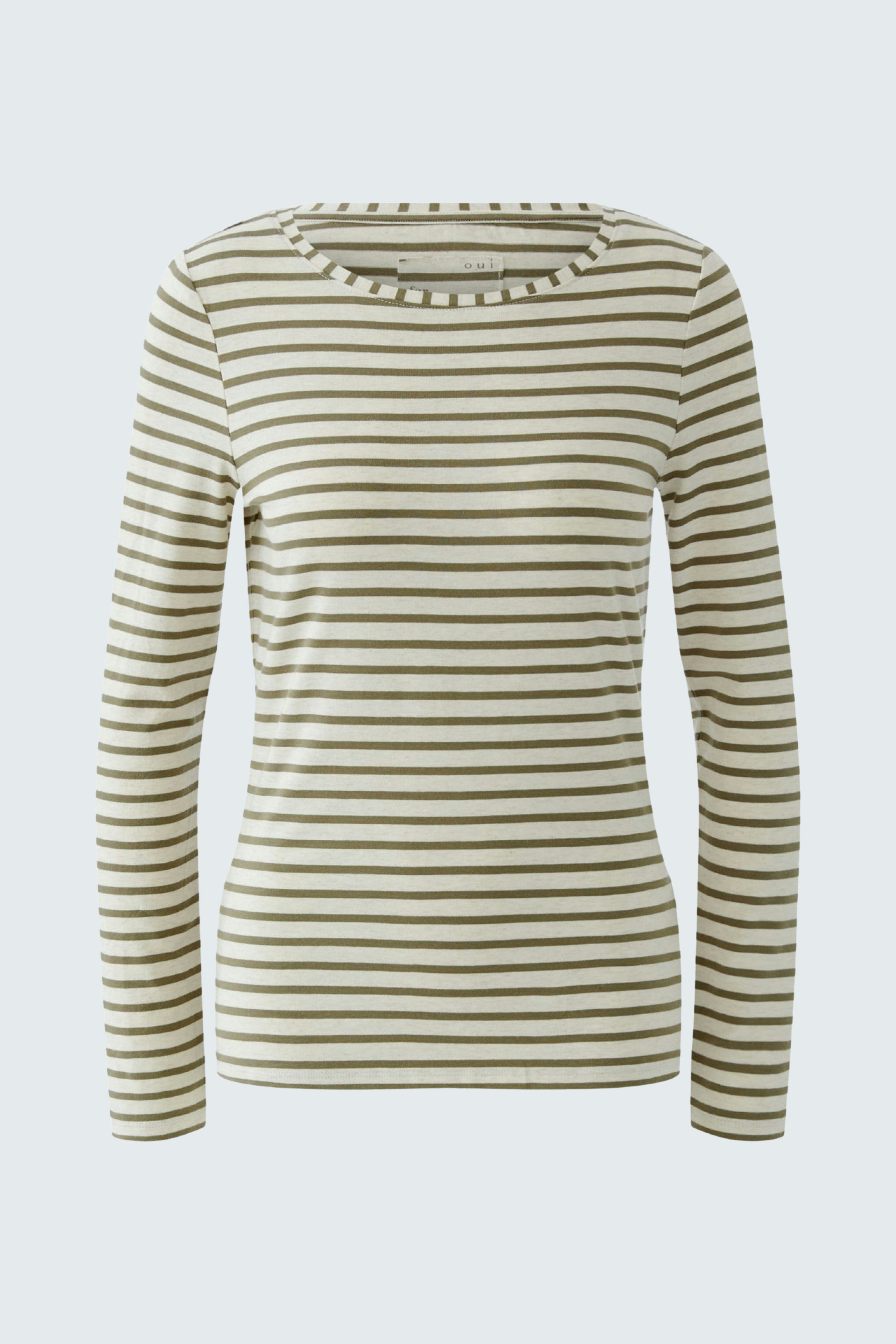 Bild 6 von SUMIKO Langarmshirt - white green in white green | Oui