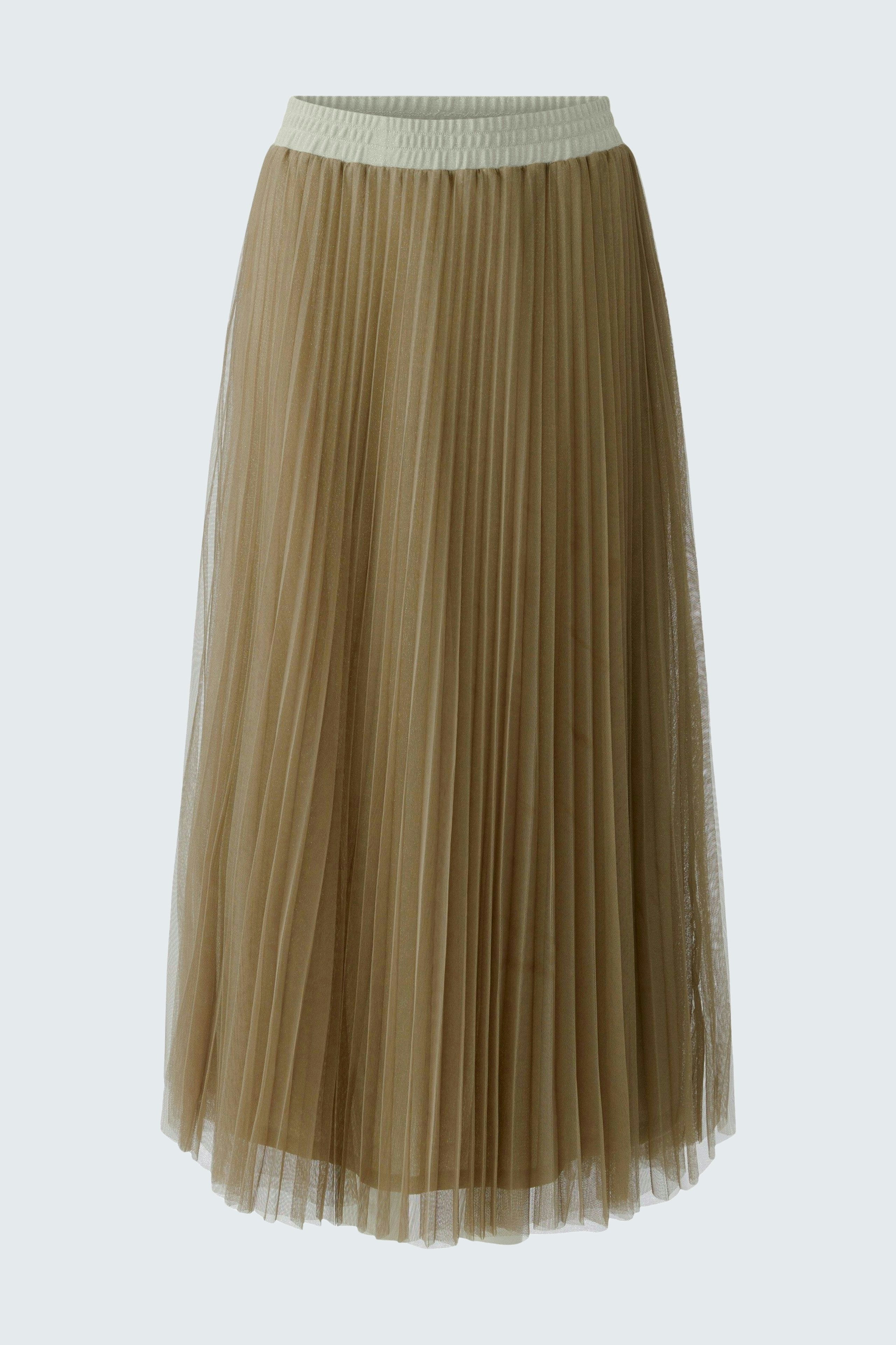 Pleated skirt - brindle