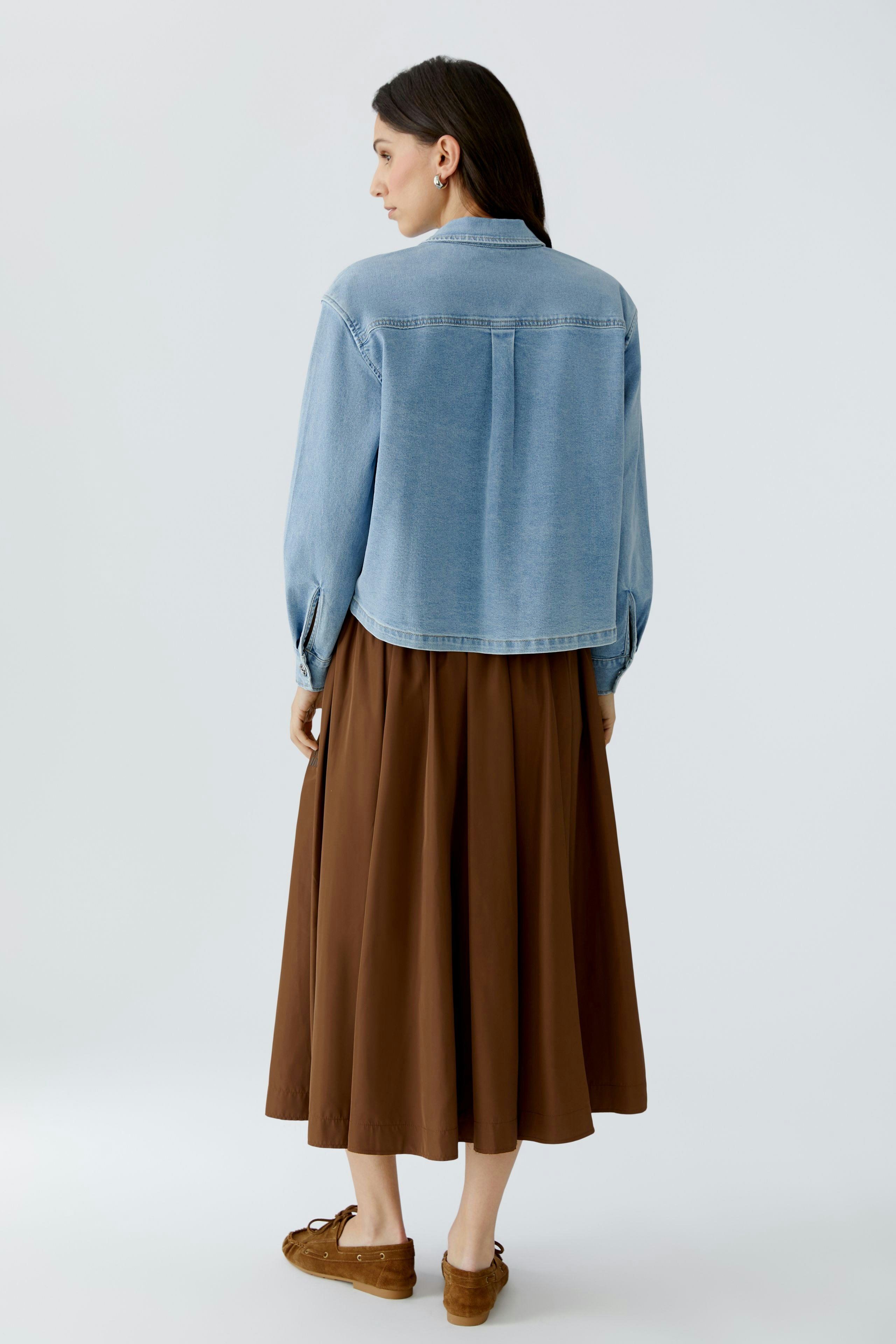 Bild 3 von Bluse - blue denim in blue denim | Oui