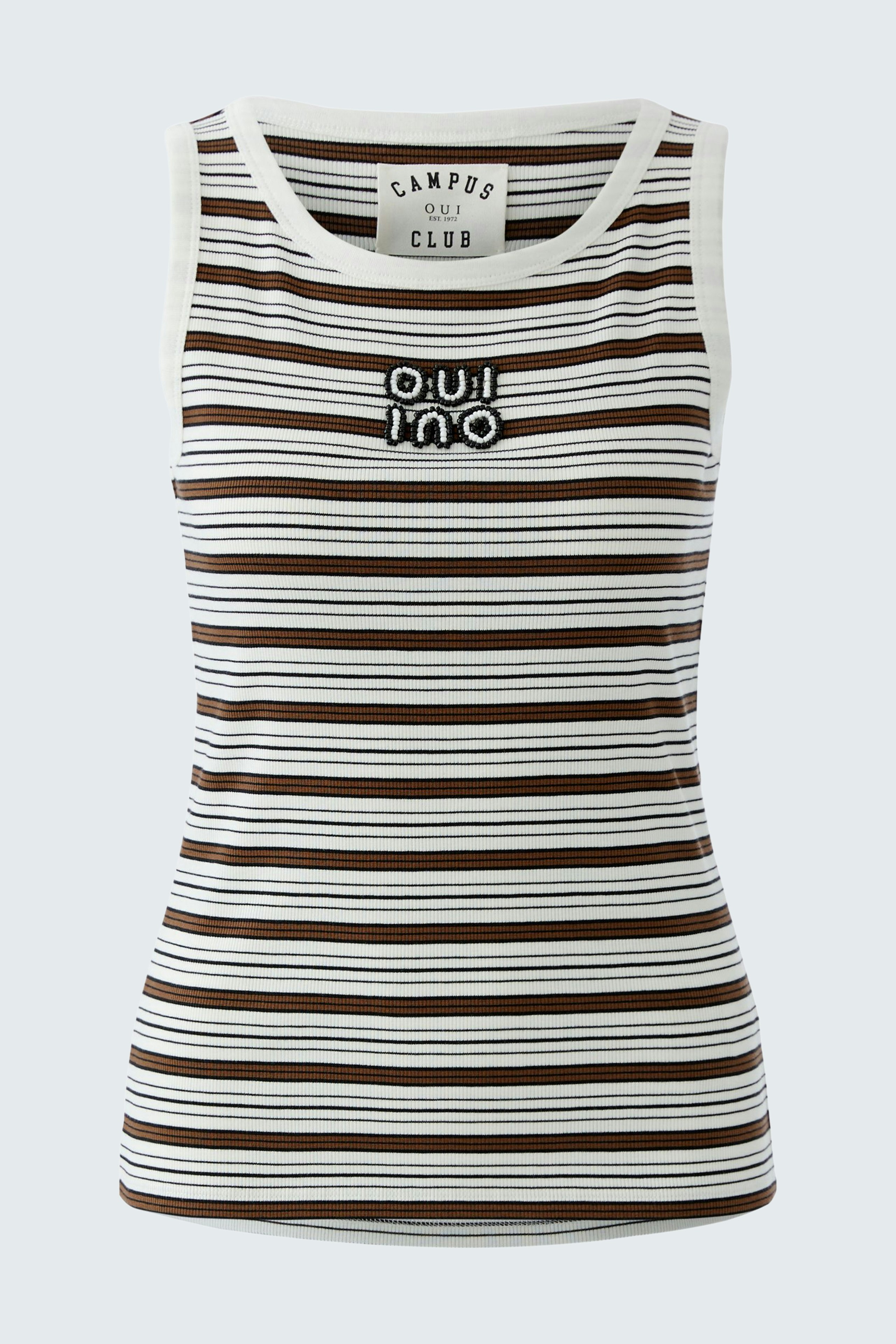 Bild 7 von Tank Top - brown black in brown black | Oui