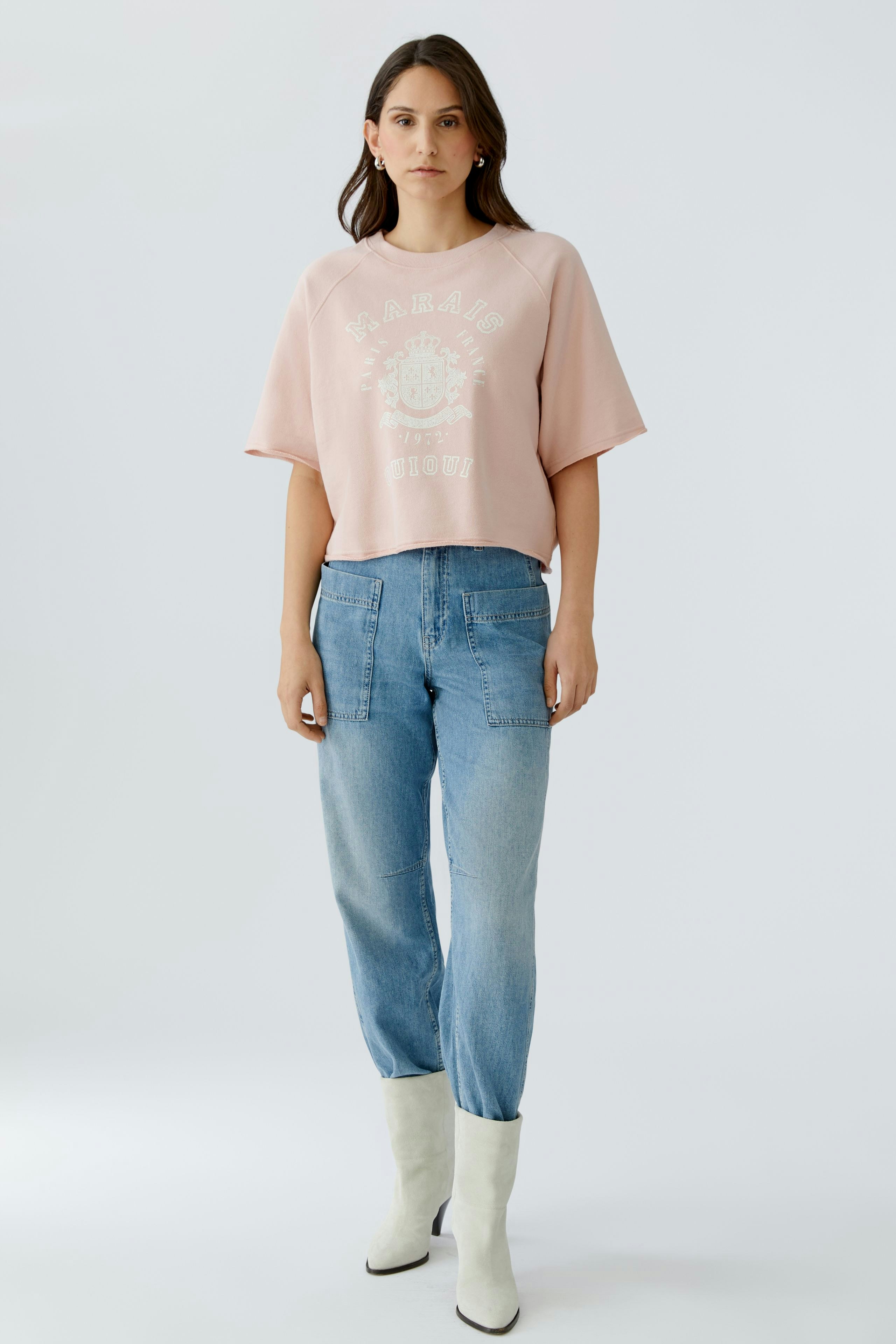 Sweatshirt - dusty rose