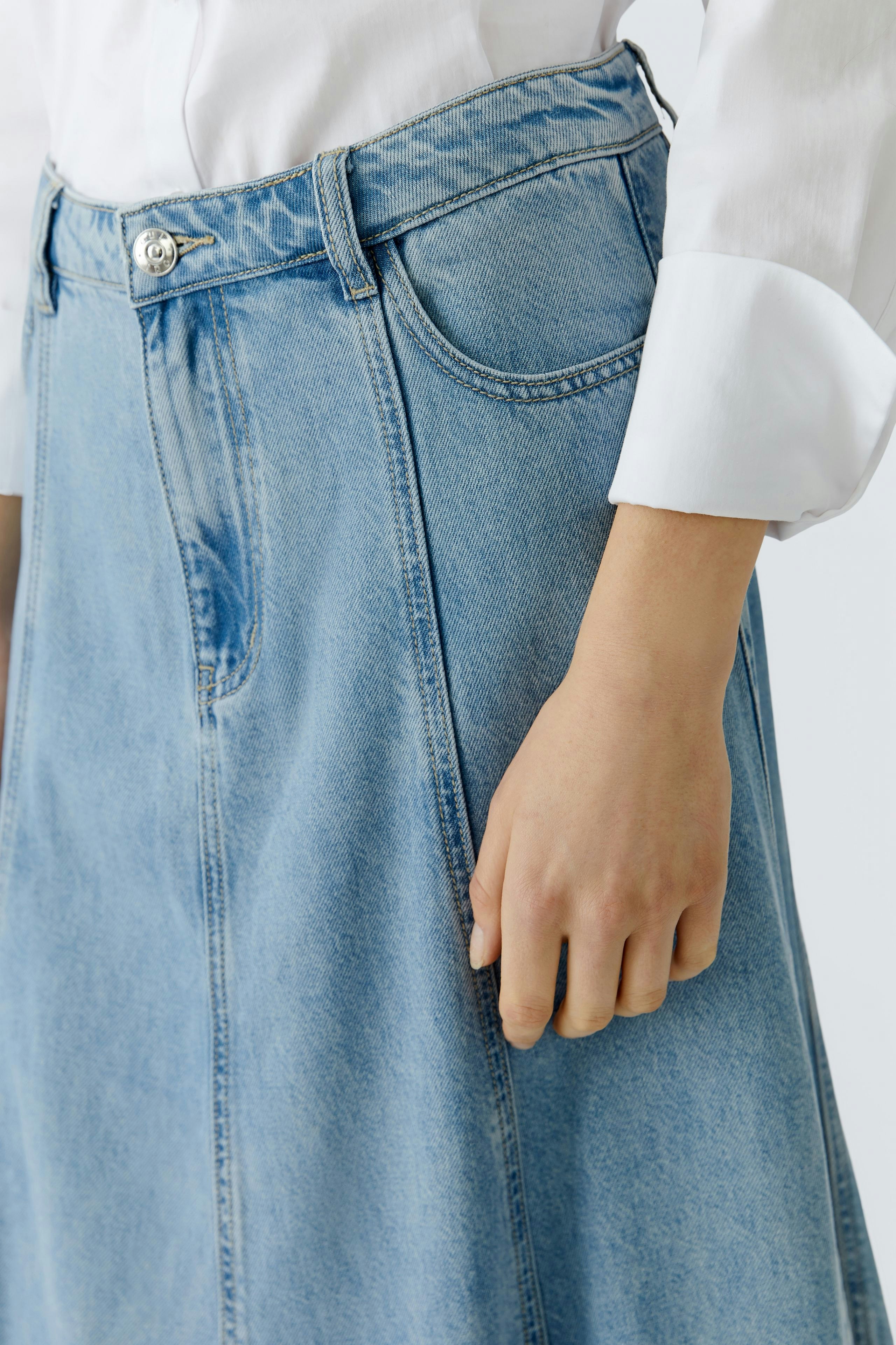 Bild 4 von Jeansrock - blue denim in blue denim | Oui