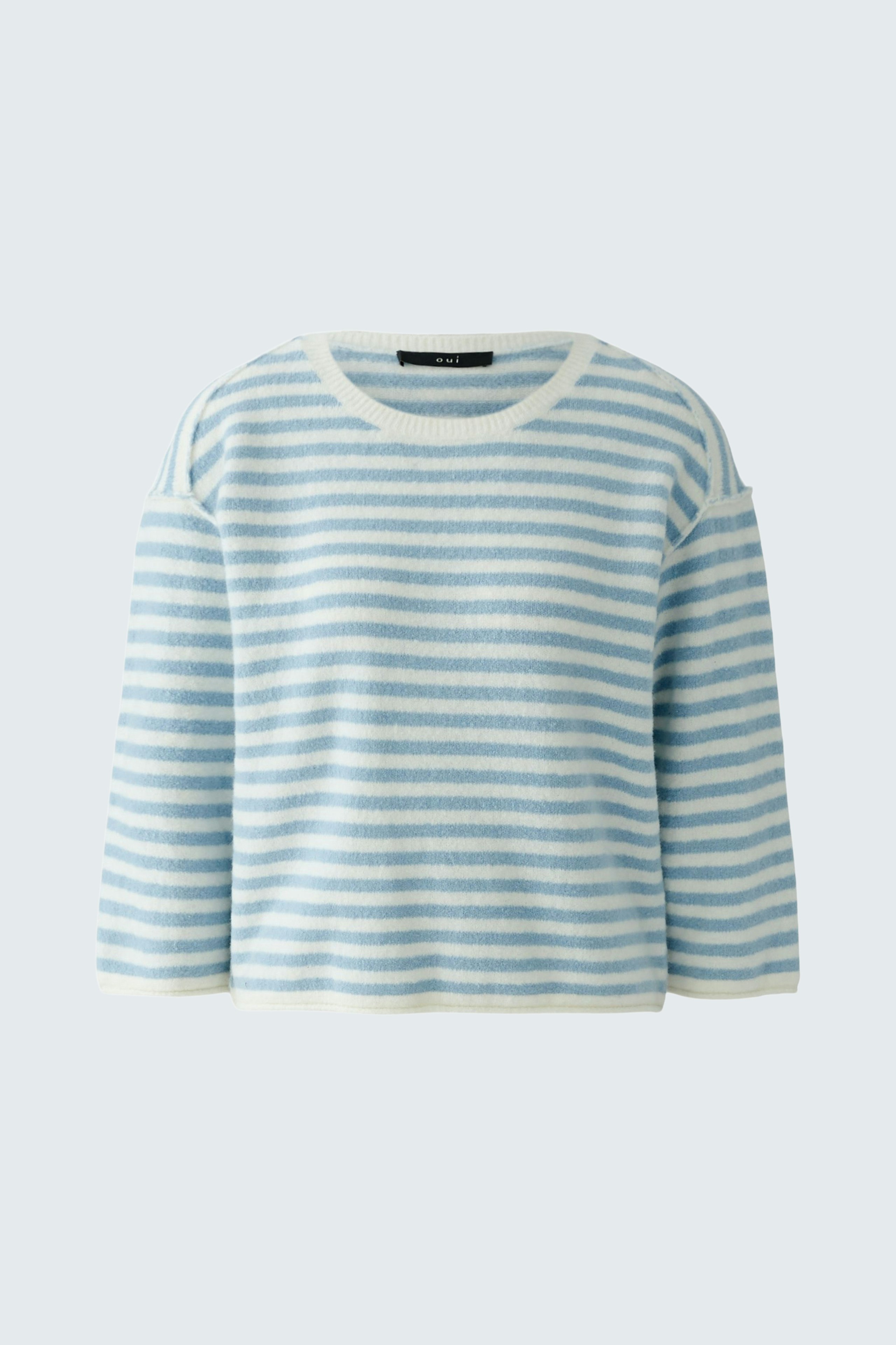 Bild 4 von Pullover - offwhite blue in offwhite blue | Oui
