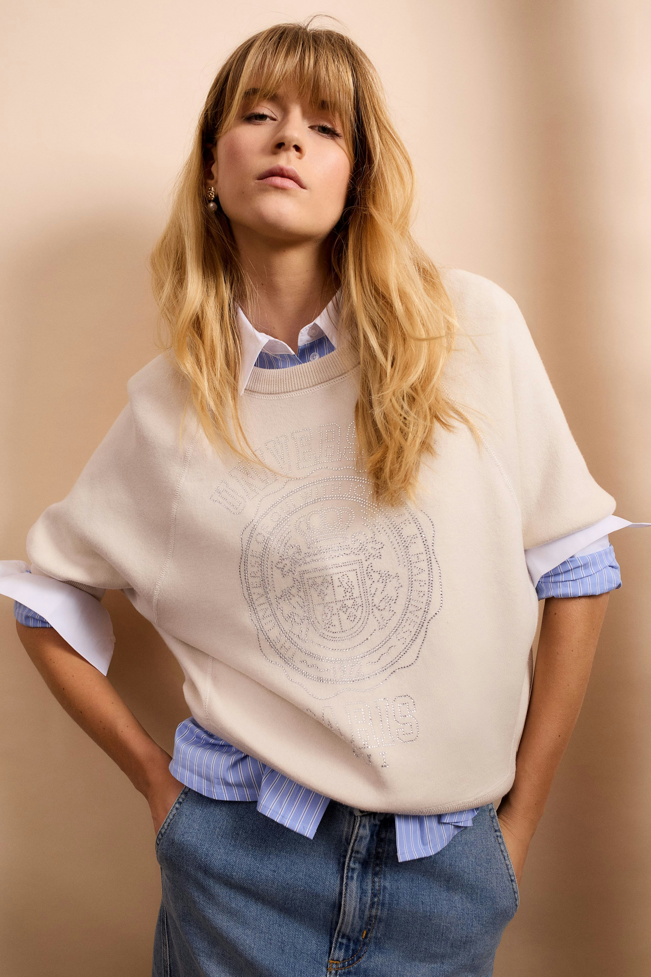 Bild 6 von Pullover - whitecap gray in whitecap gray | Oui