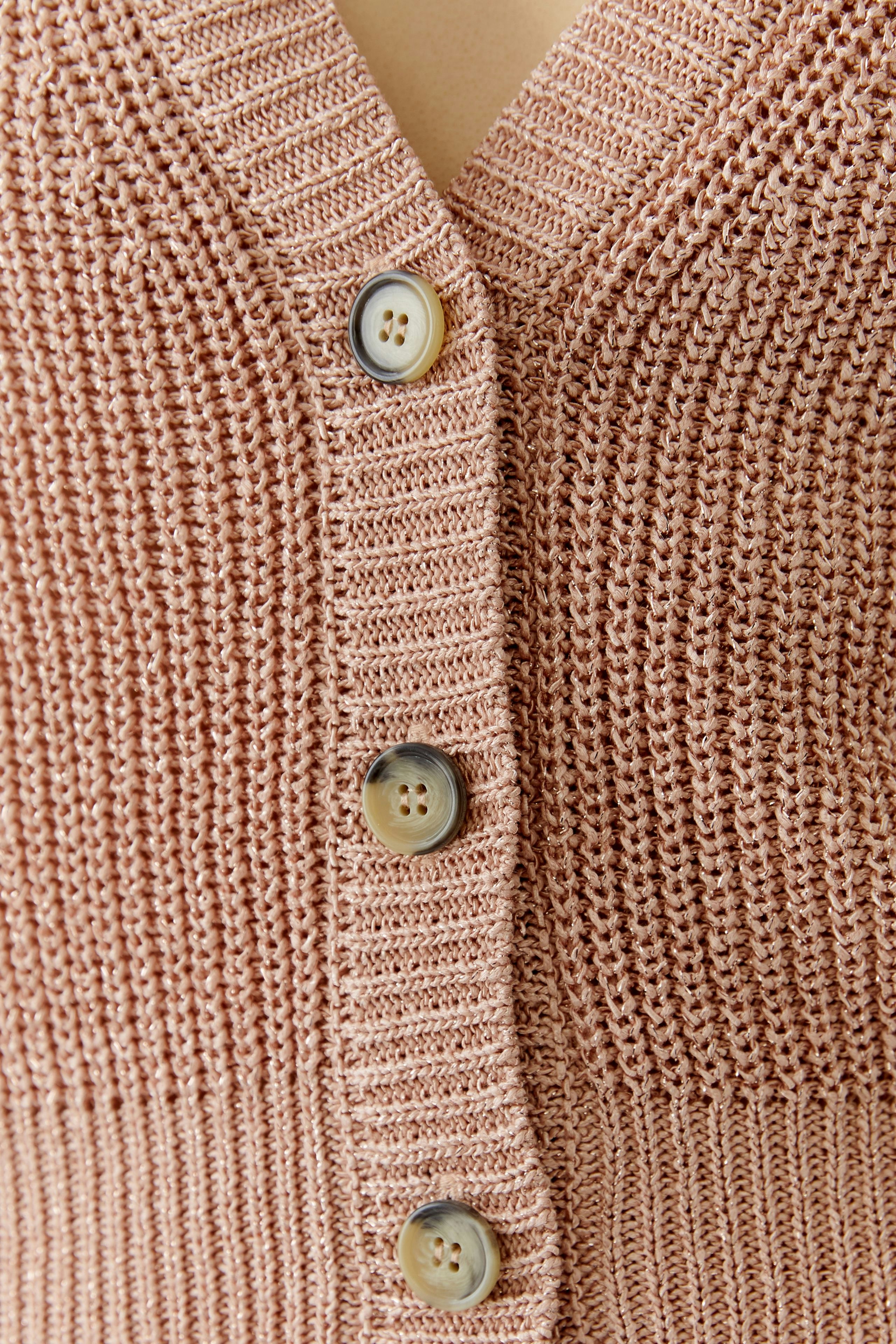 Bild 4 von Strickjacke - dusty rose in dusty rose | Oui