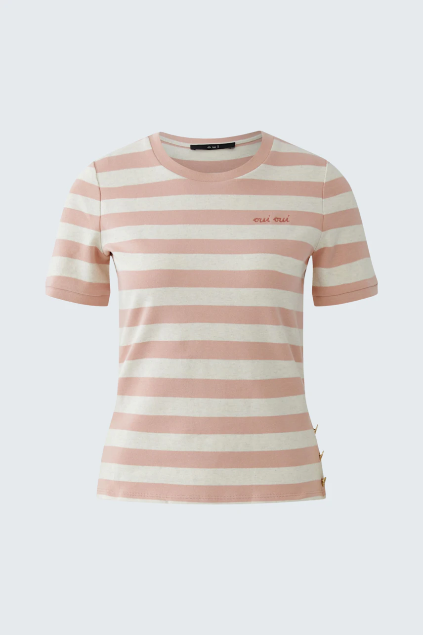 Bild 6 von T-shirt - white red in white red | Oui