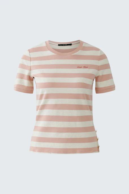 T-Shirt - white red