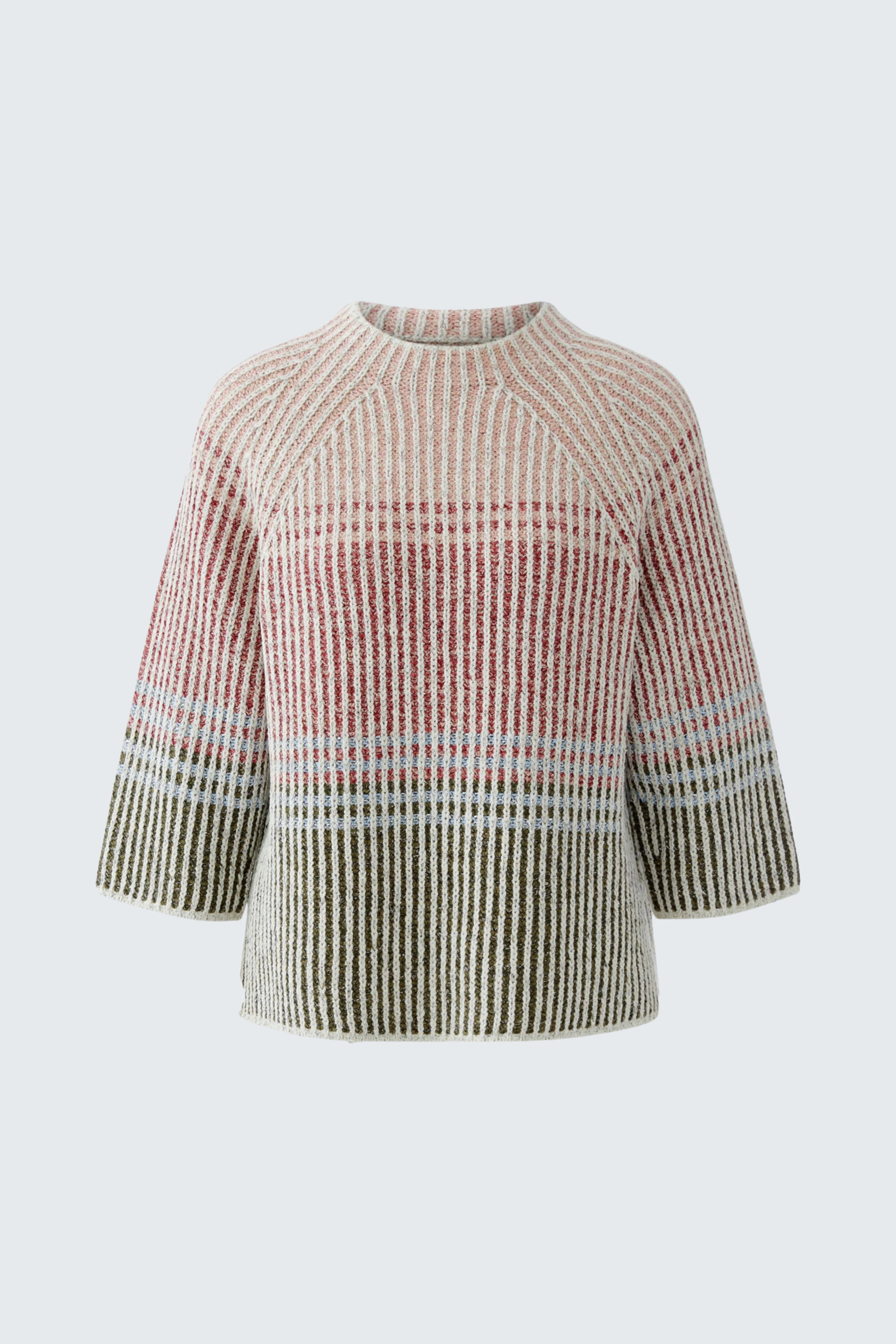 pullover - offwhite red