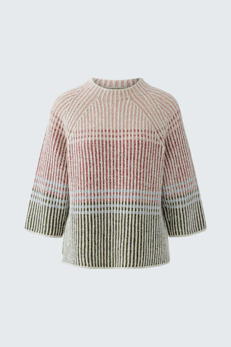Pullover - offwhite red