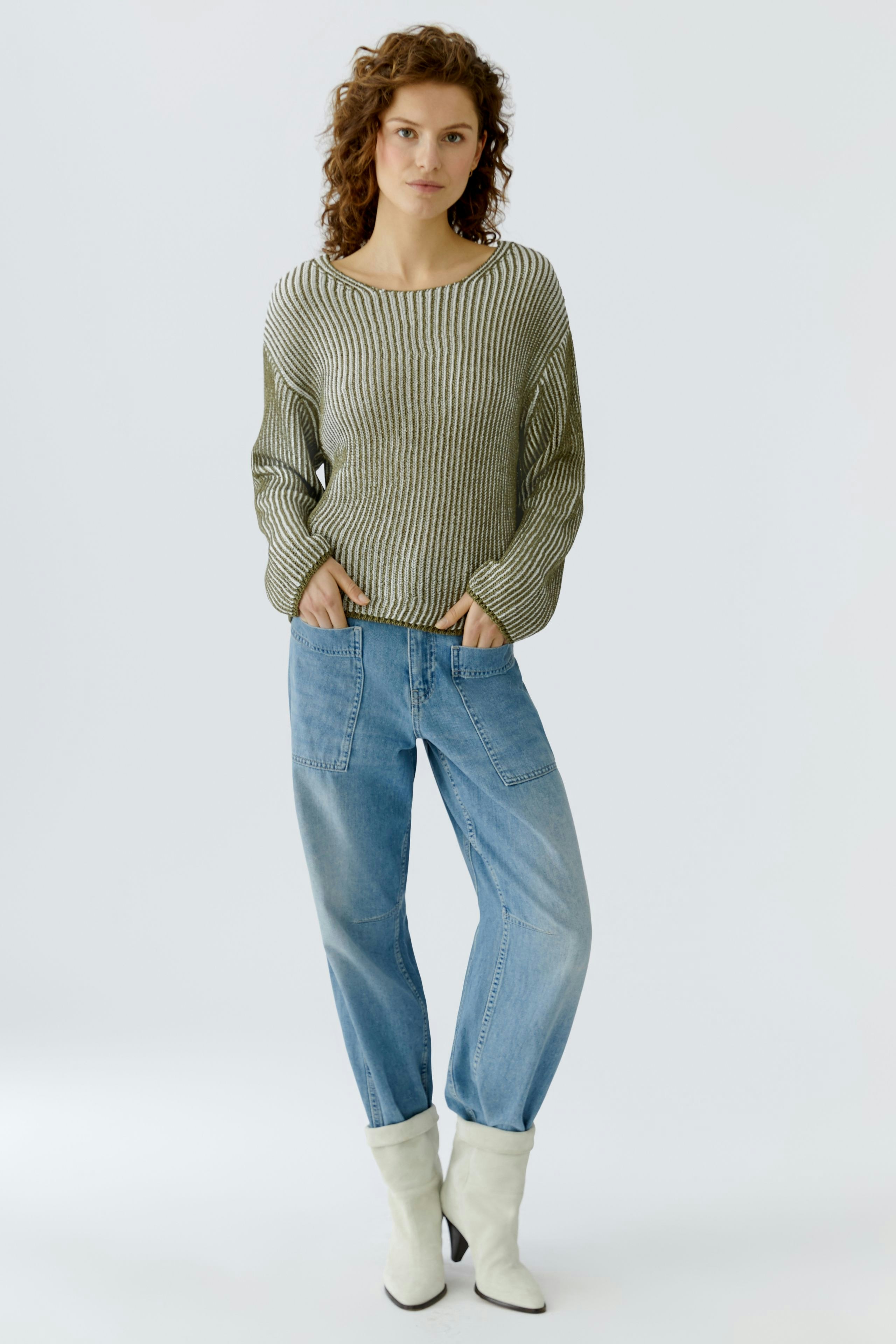 Bild 2 von Pullover - khaki white in khaki white | Oui