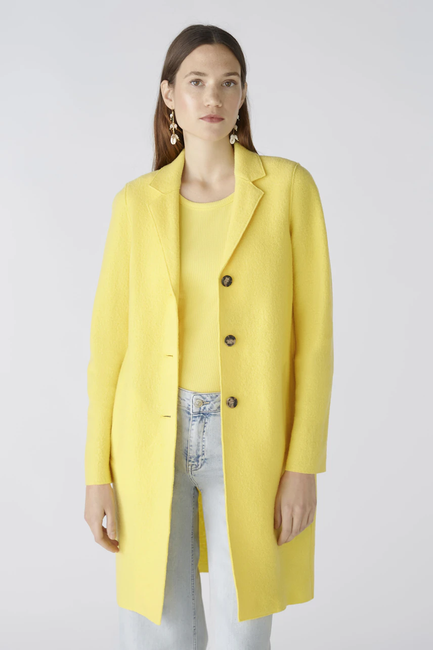 Bild 2 von MAYSON Coat - yellow in yellow | Oui