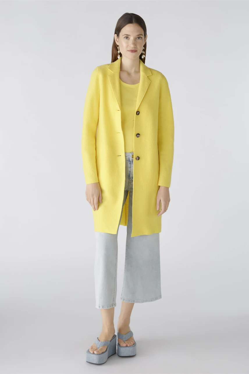 Bild 1 von MAYSON Coat - yellow in yellow | Oui