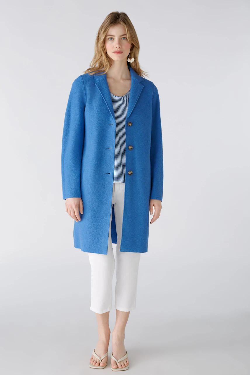 Bild 1 von MAYSON Coat - bright cobalt in bright cobalt | Oui