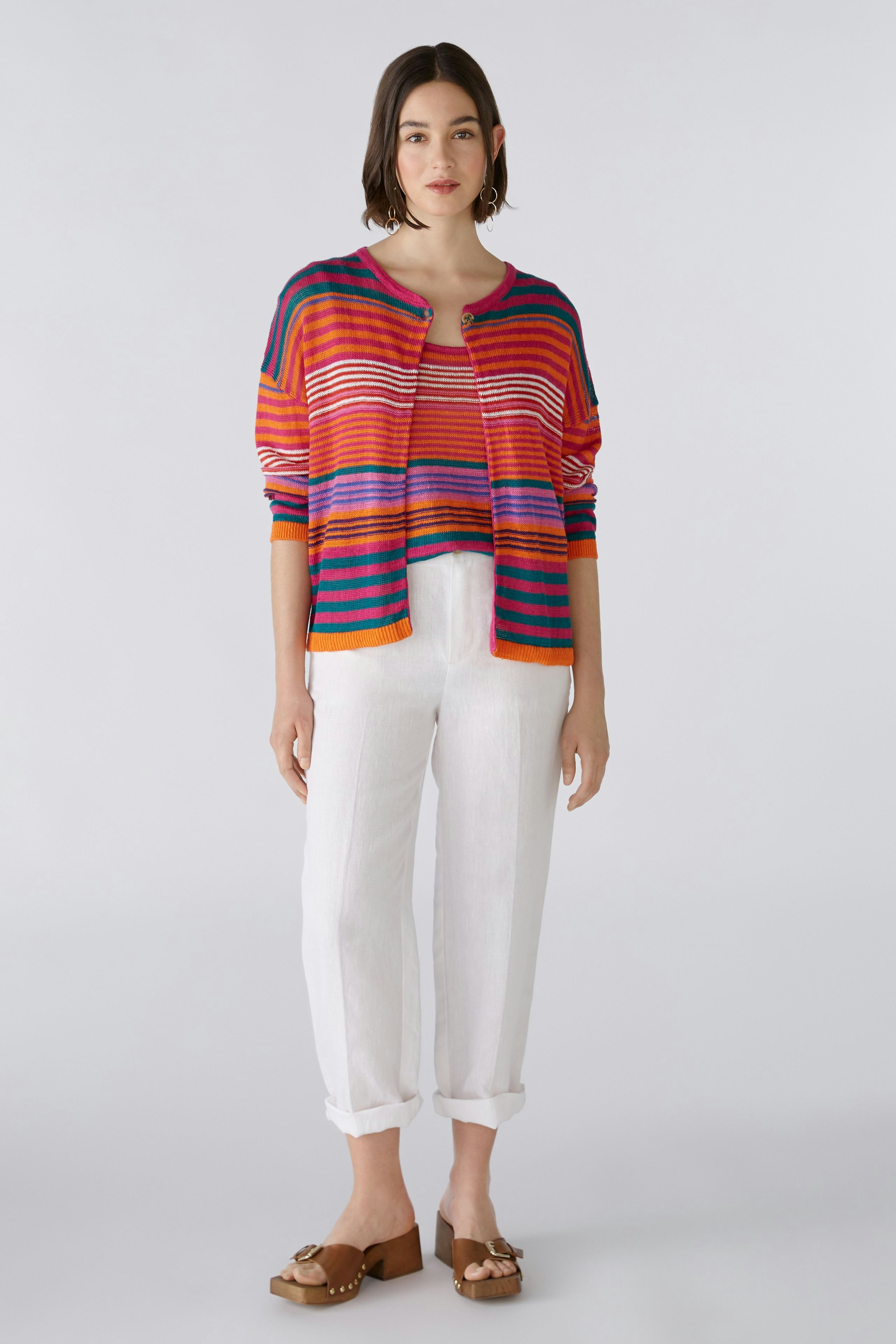 Bild 1 von Cardigan - pink green in pink green | Oui