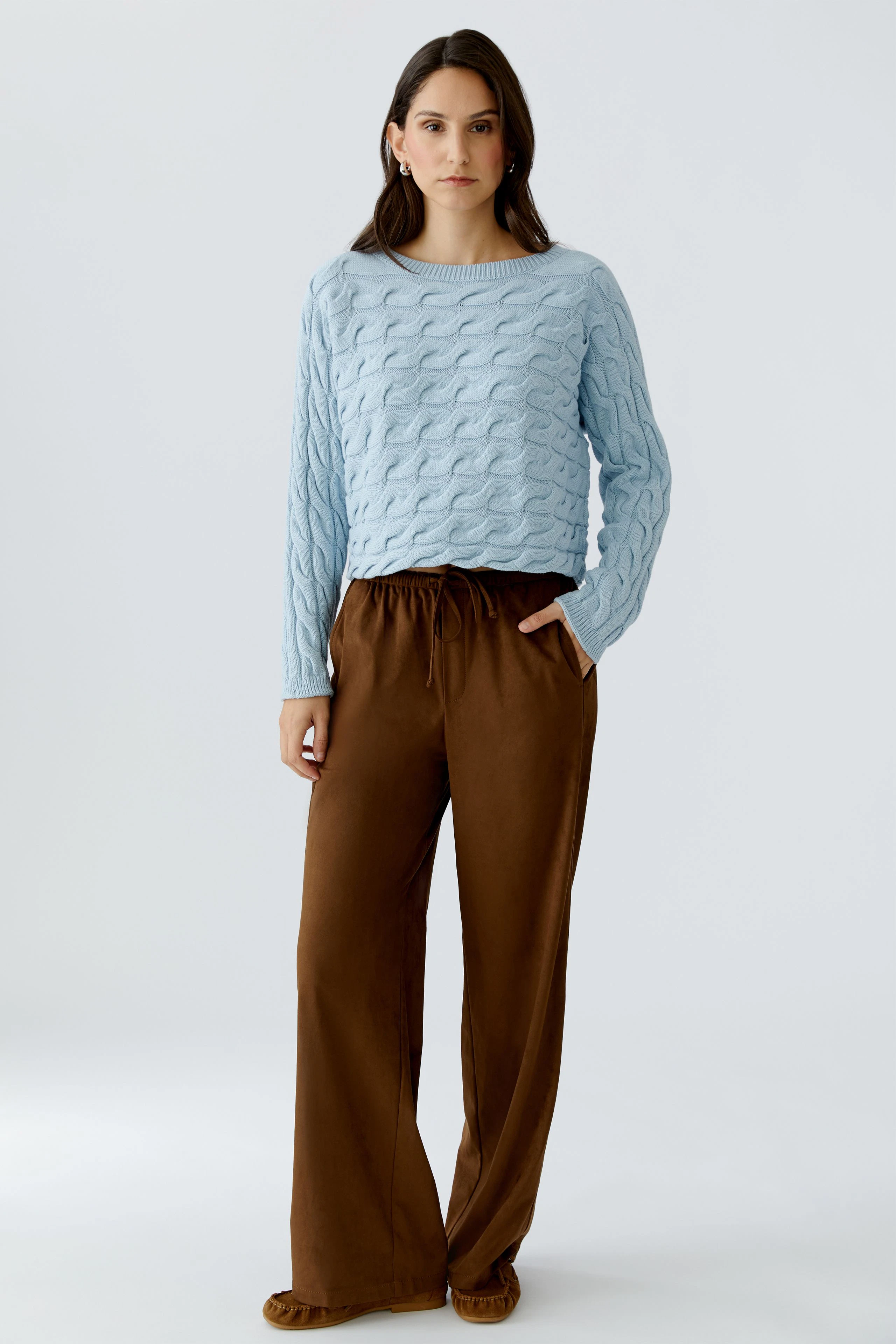 SIRAH Pullover - celestial blue