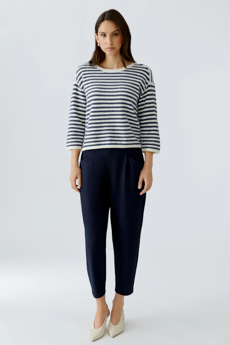 Pullover - offwhite blue