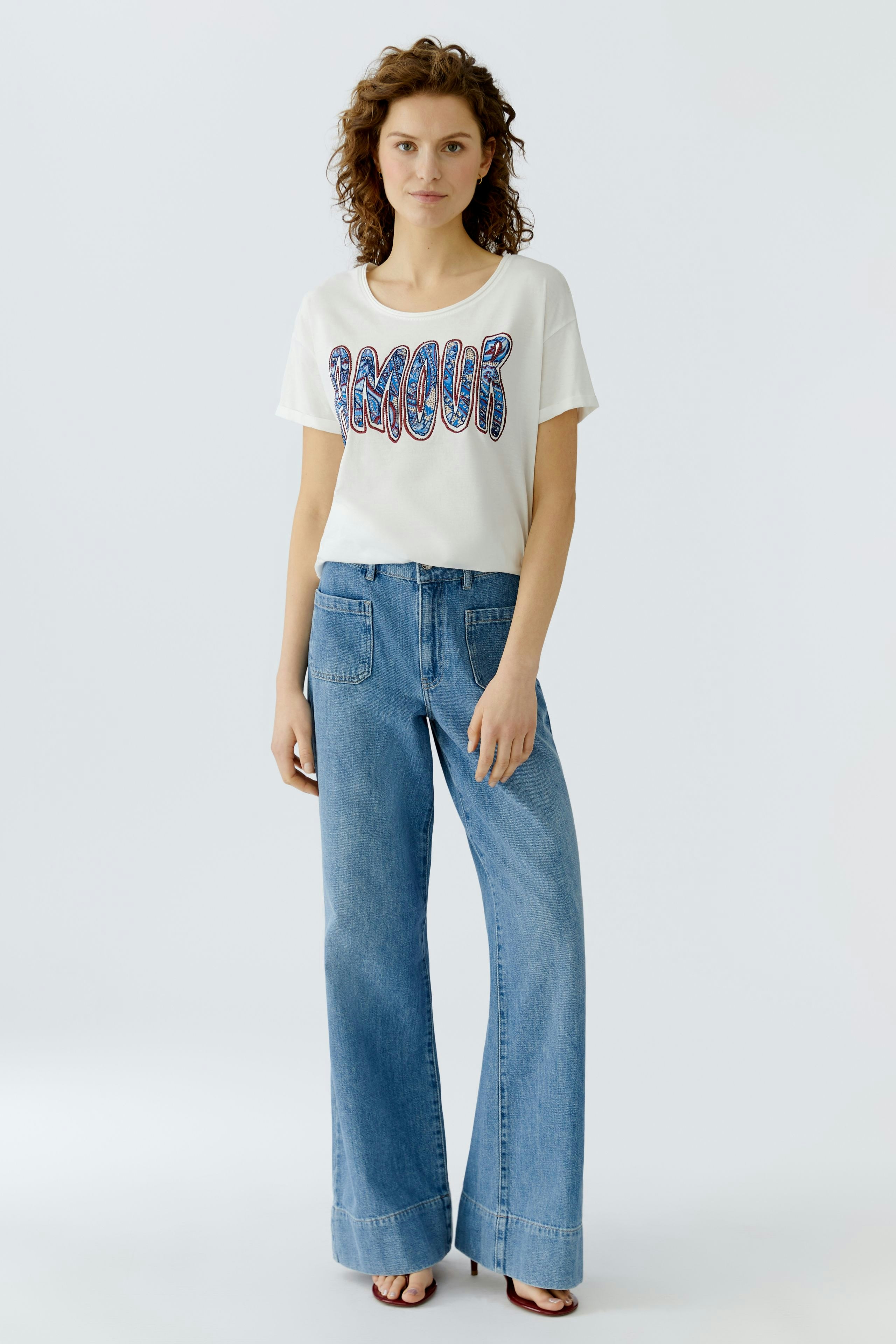 Bild 1 von T-shirt - cloud dancer in cloud dancer | Oui