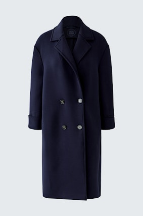 Scuba coat - darkblue