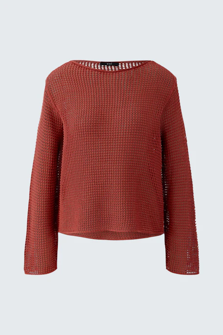 Pullover - red pear