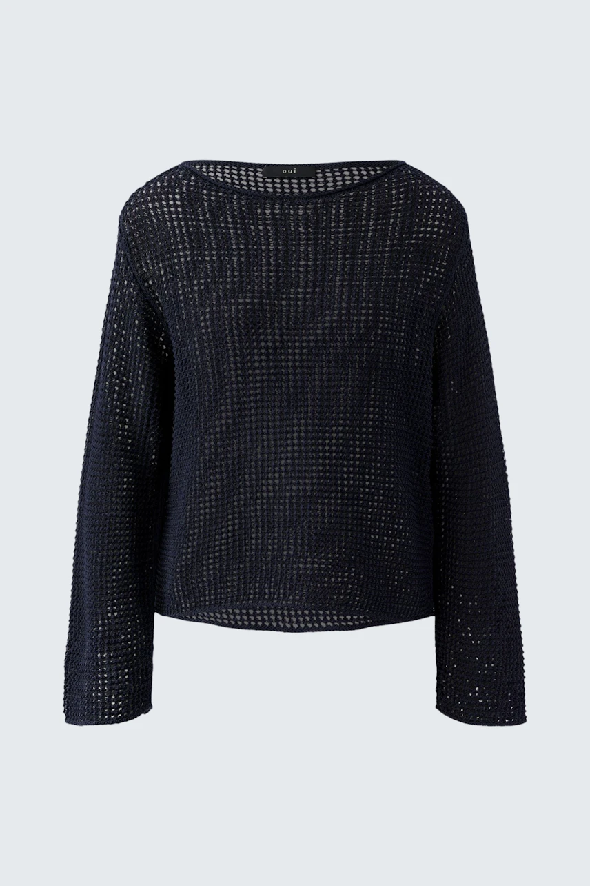 Bild 7 von Pullover - darkblue in darkblue | Oui
