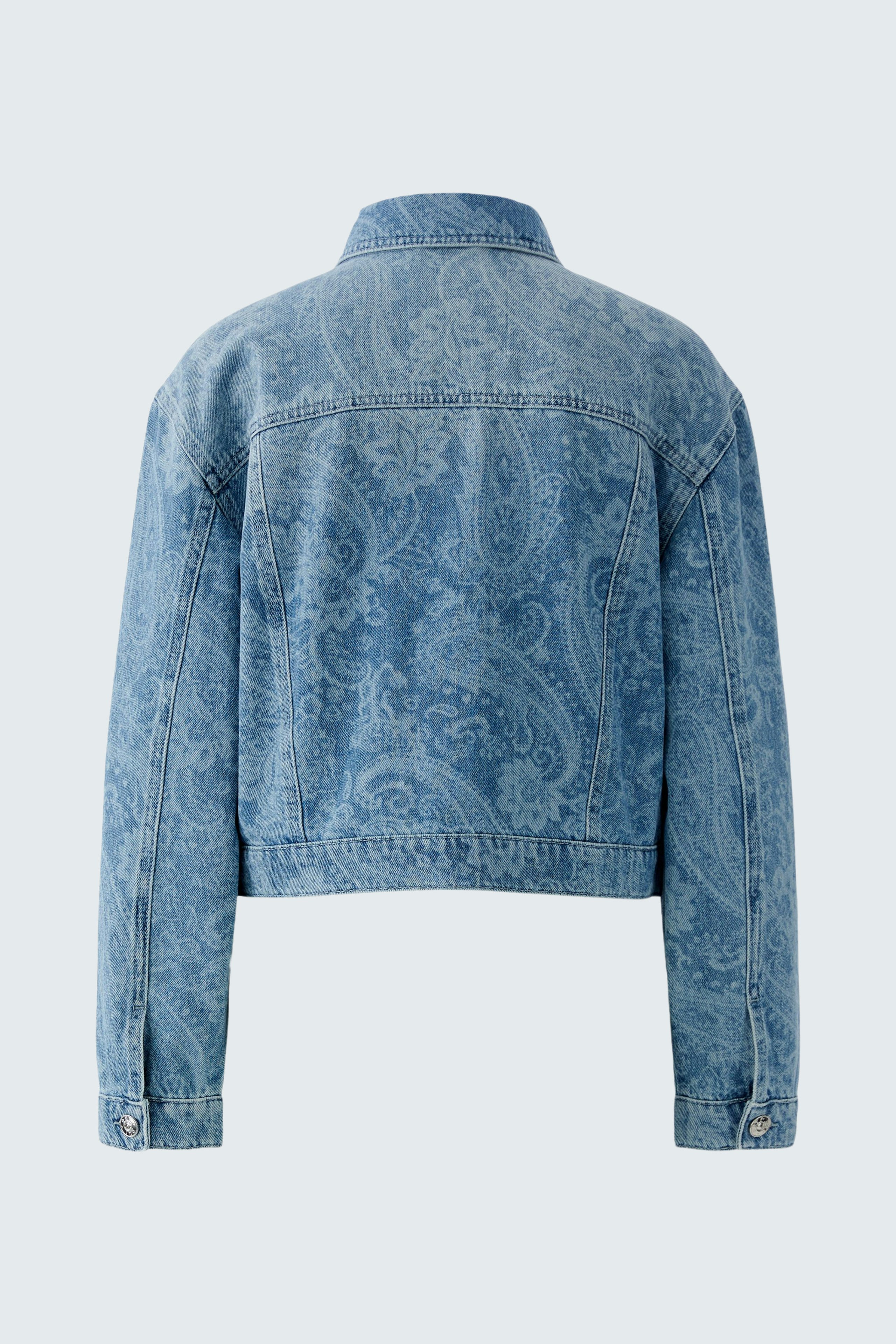 Bild 3 von Denim jacket - bright blue denim in bright blue denim | Oui