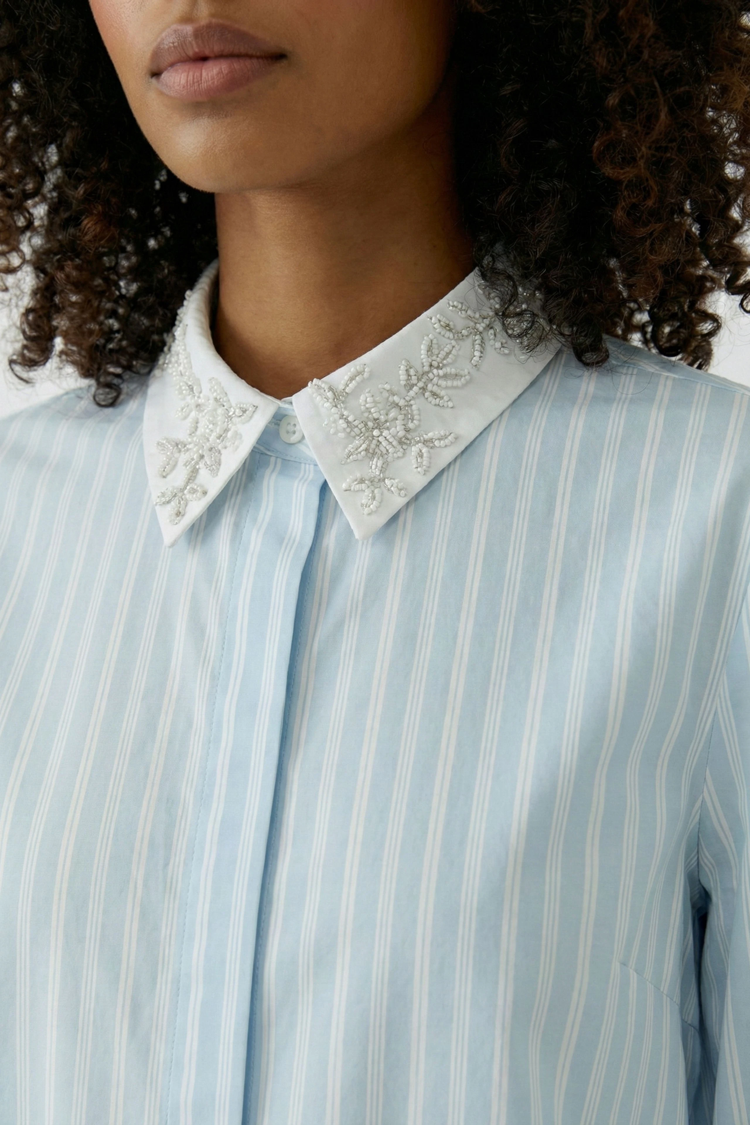 Bild 3 von Bluse - blue white in blue white | Oui