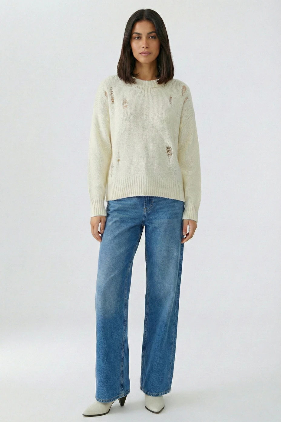 pullover - gardenia