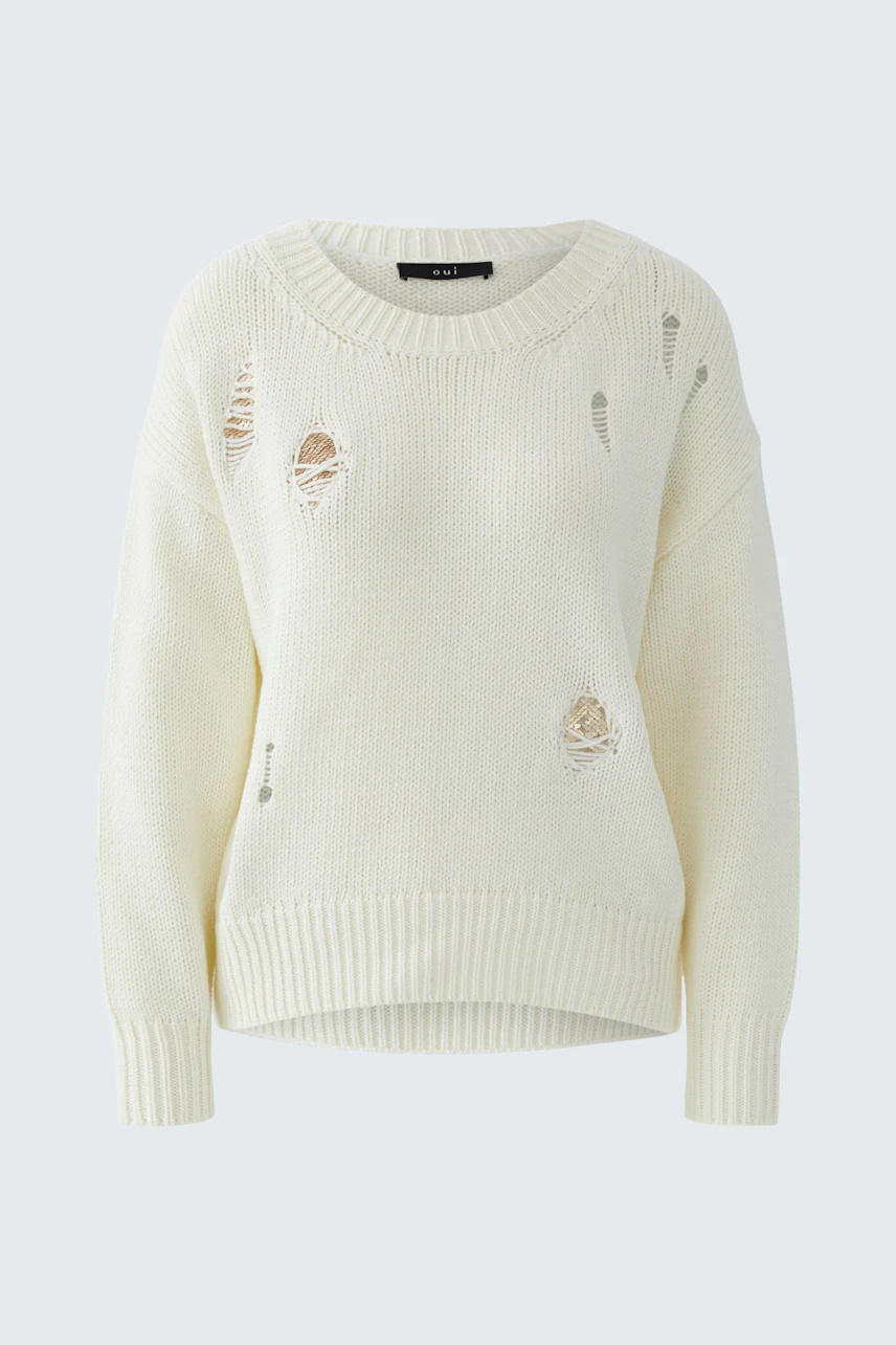 Bild 3 von Pullover - gardenia in gardenia | Oui