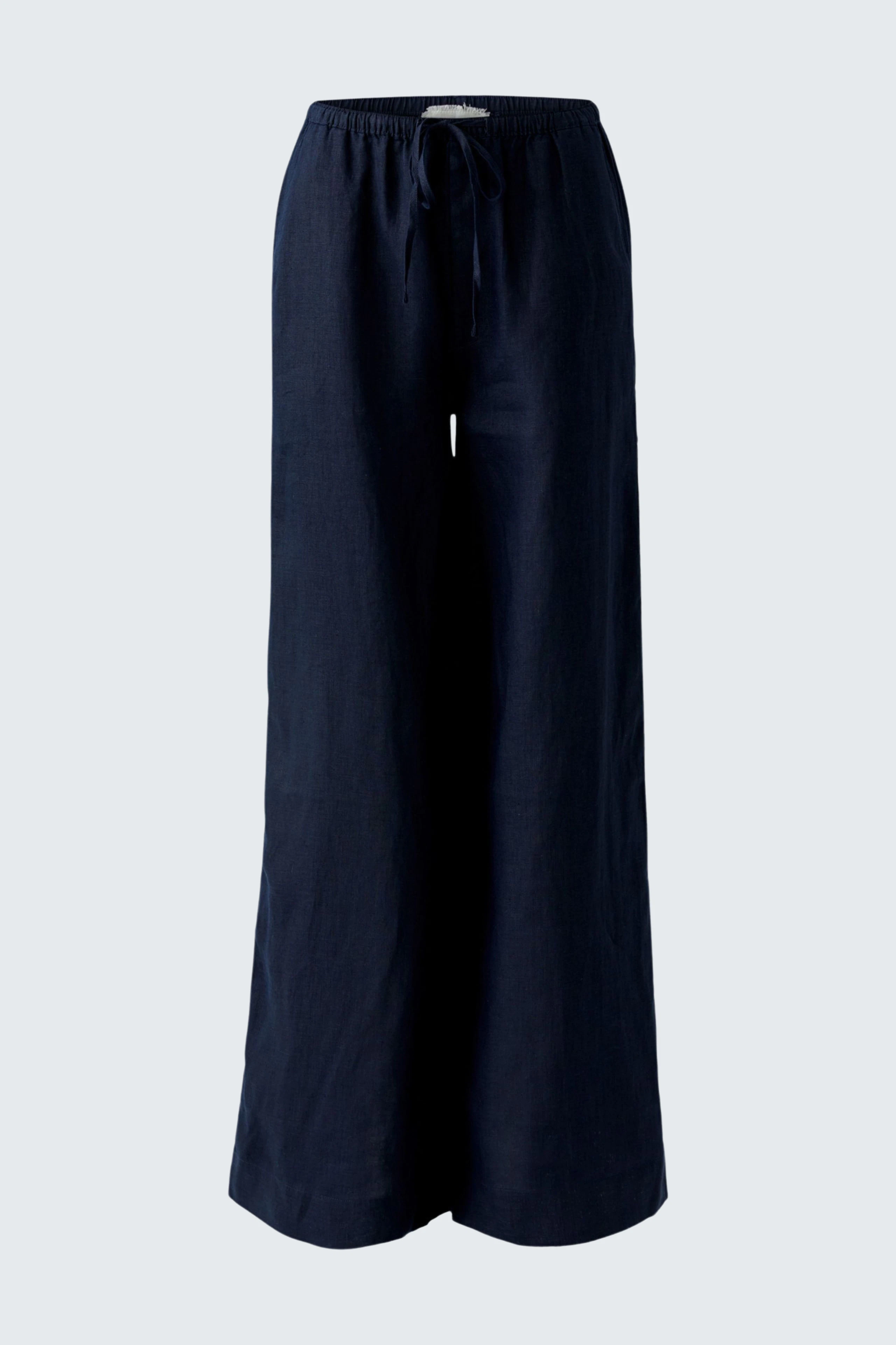 Bild 5 von Leinenhose - darkblue in darkblue | Oui