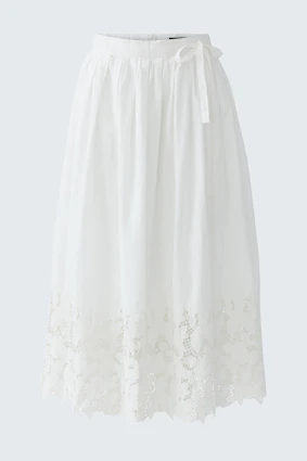 Midi skirt - optic white
