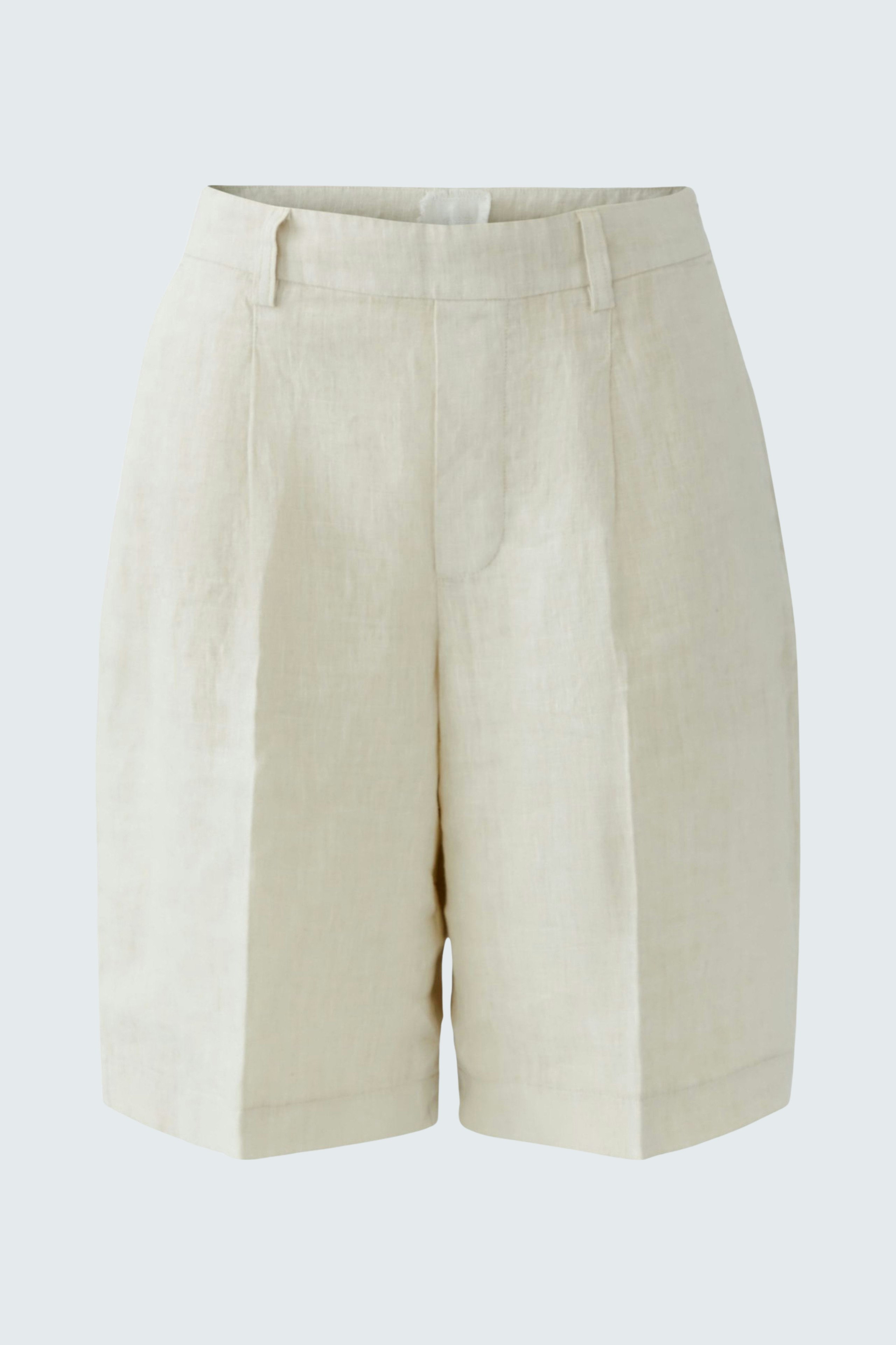 Bild 6 von Leinen Bermuda - biscuit in biscuit | Oui