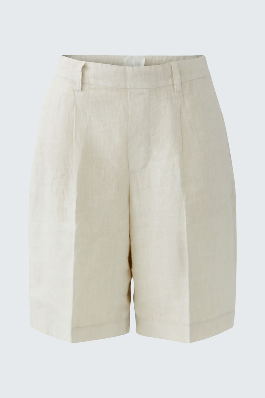 Linen Bermuda - biscuit