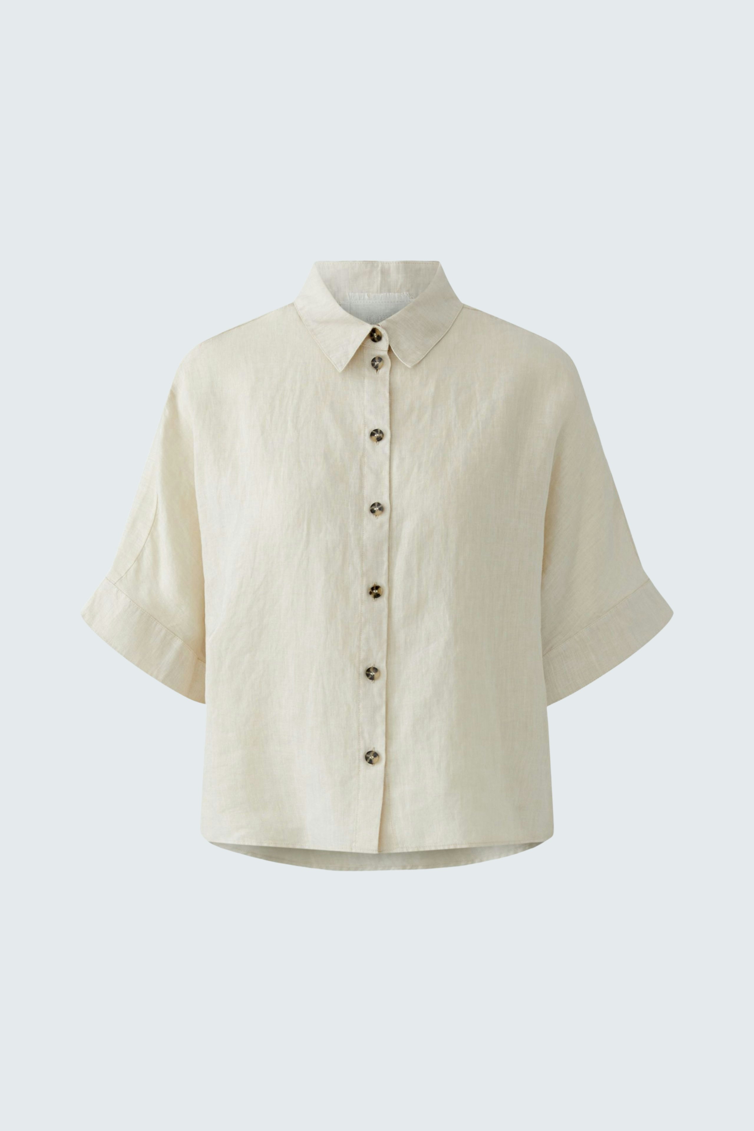 Bild 7 von Linen blouse - biscuit in biscuit | Oui