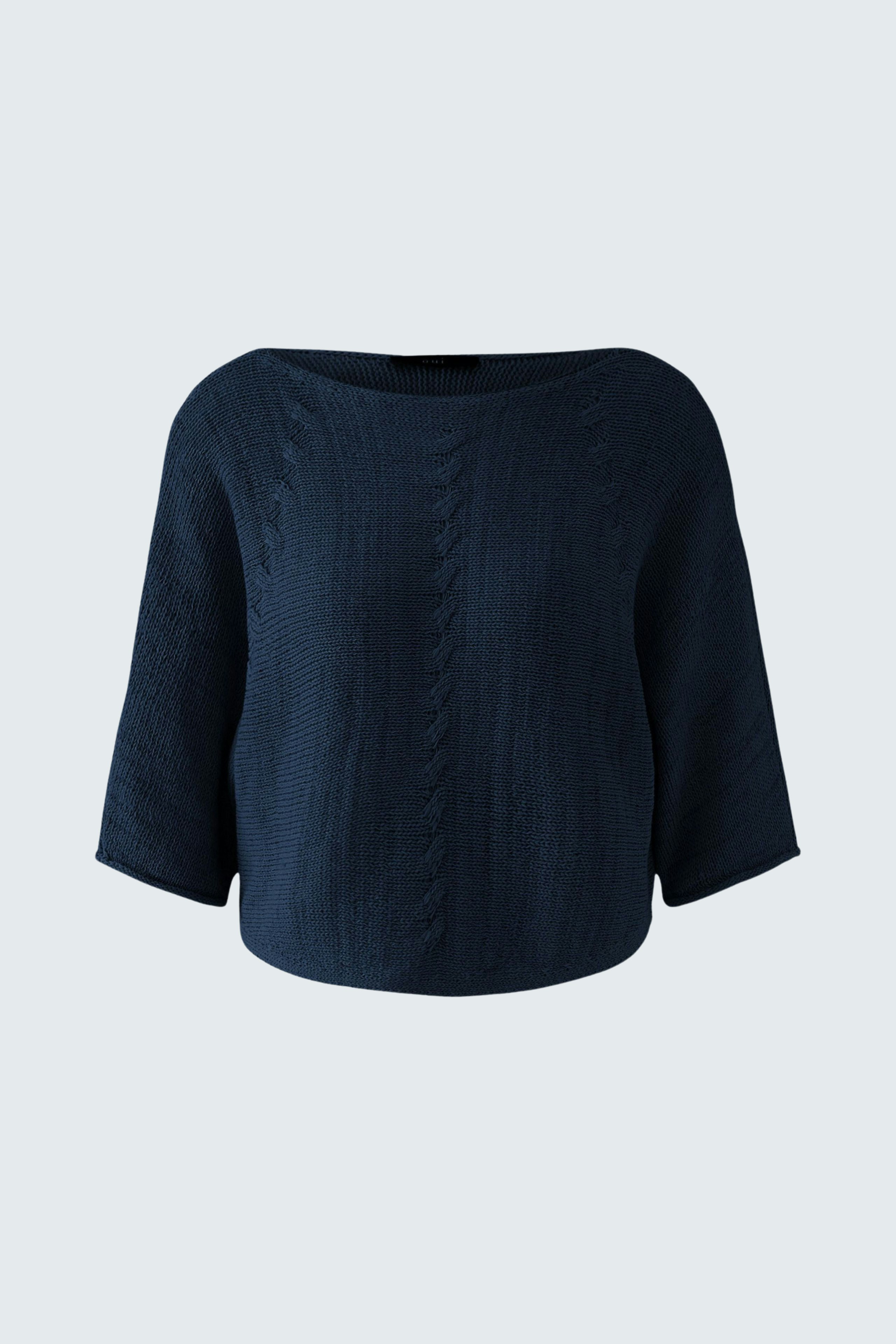 Bild 4 von Pullover - darkblue in darkblue | Oui