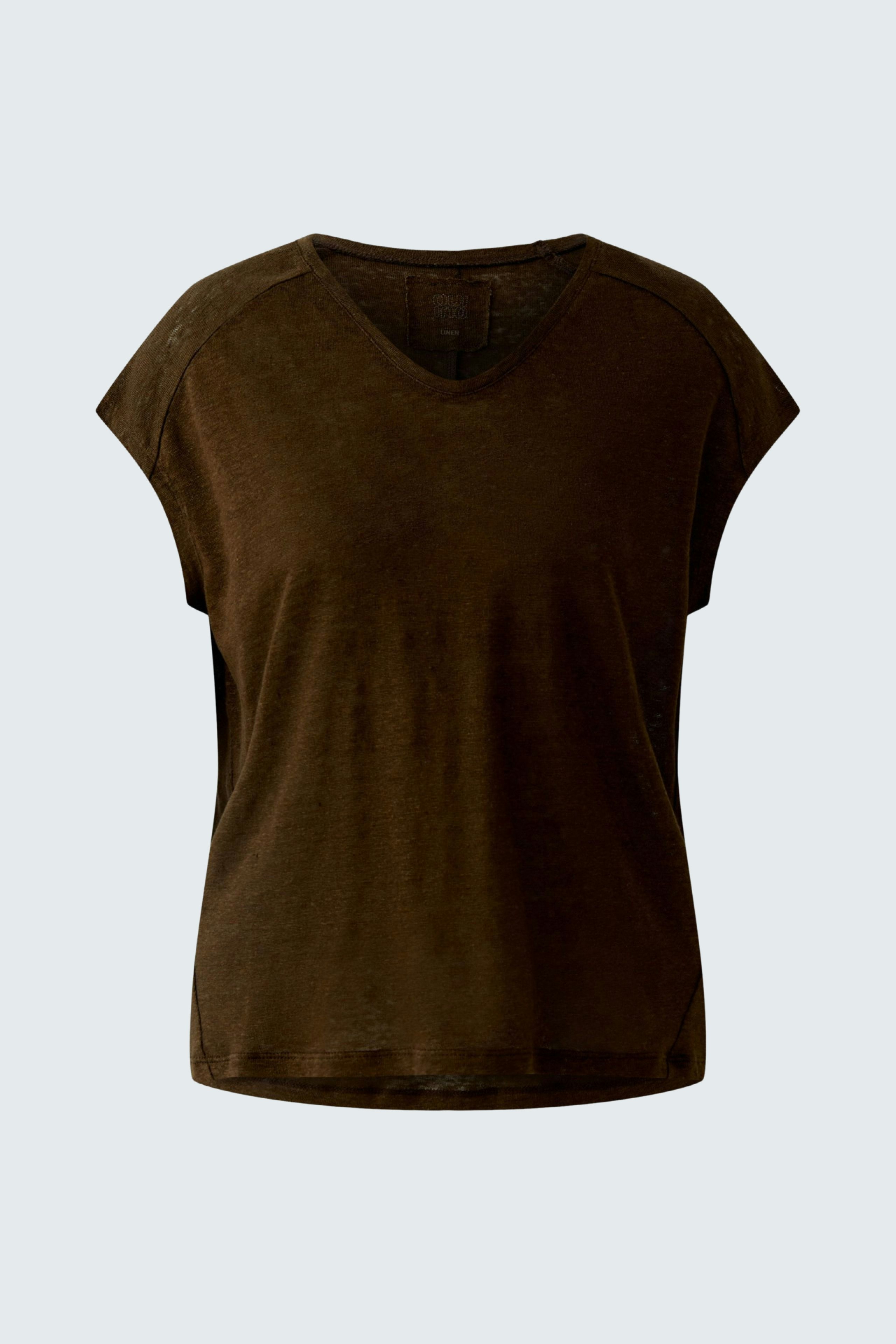 Bild 7 von Leinen T-Shirt - demitasse in demitasse | Oui