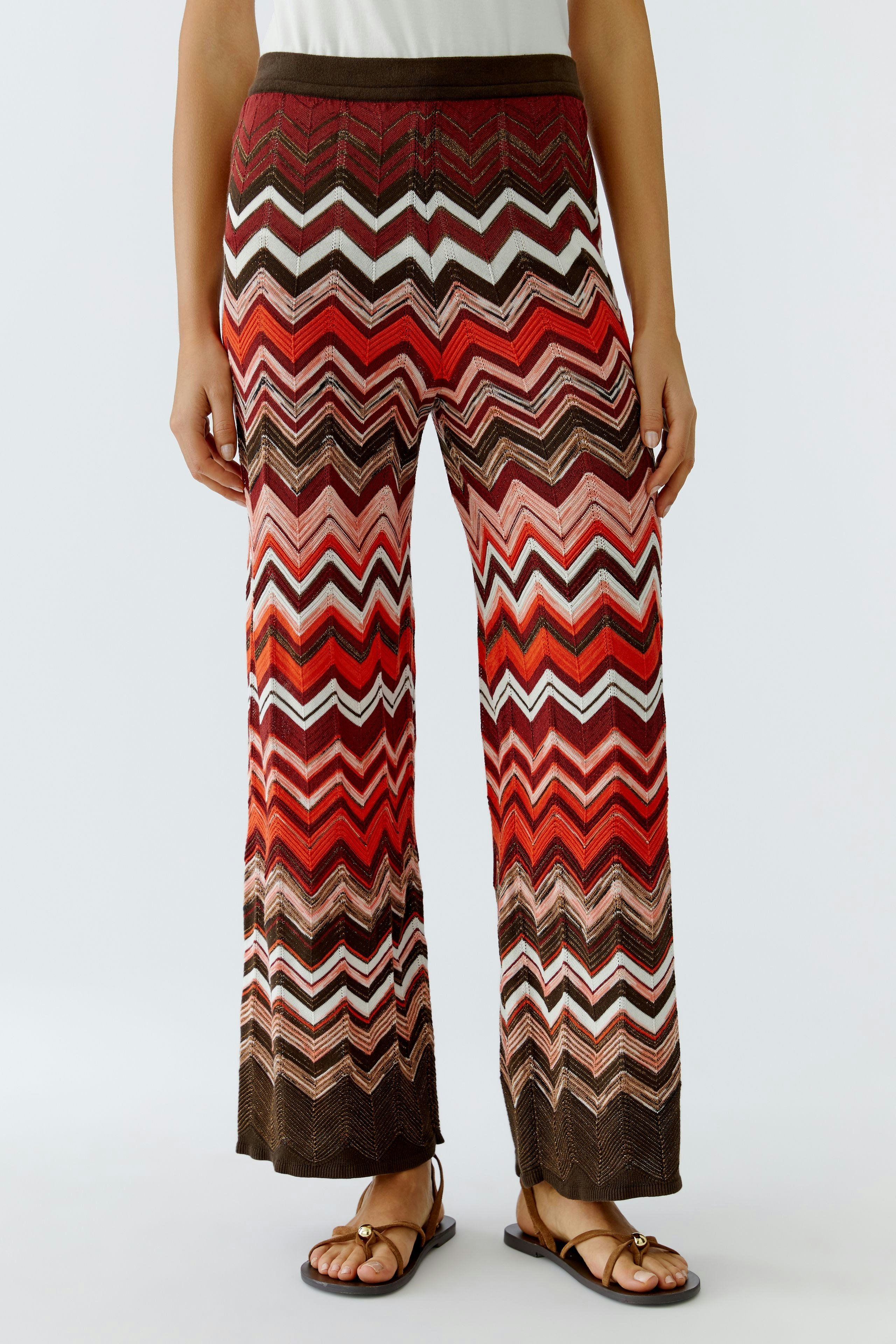 Bild 2 von Strickhose - dark brown red in dark brown red | Oui