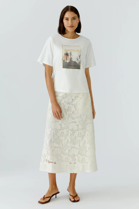 T-Shirt - cloud dancer