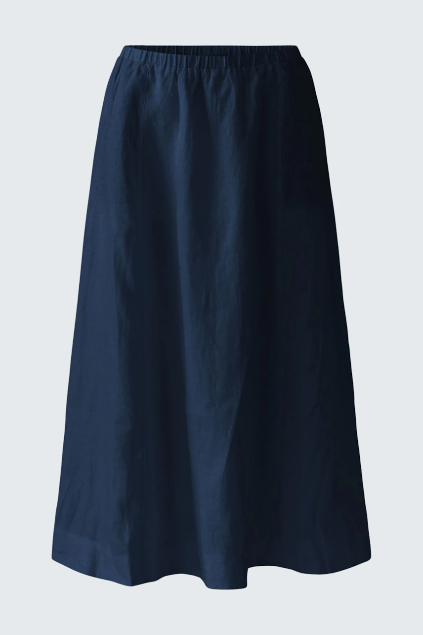 Bild 4 von Linen skirt - darkblue in darkblue | Oui