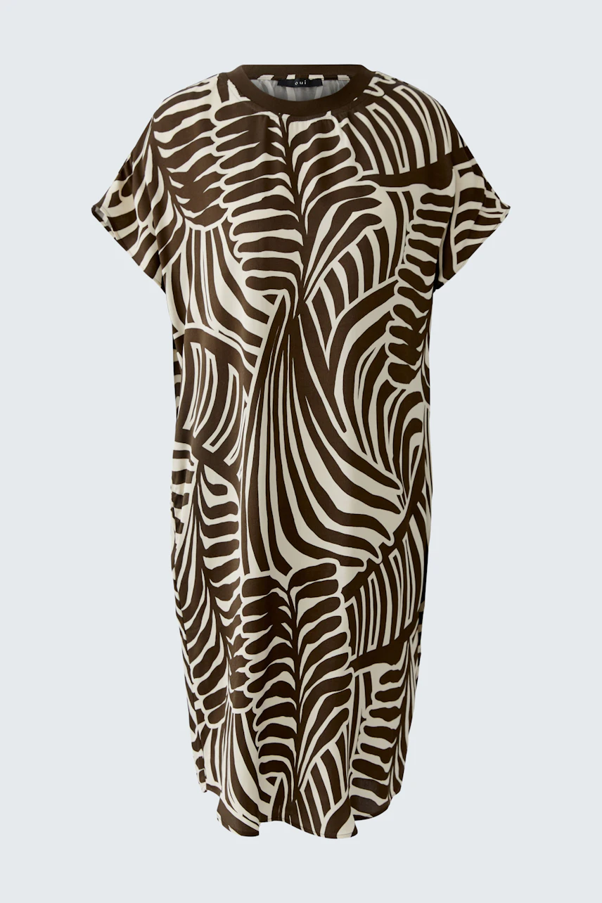 Bild 1 von Hanging dress - dark brown offwhite in dark brown offwhite | Oui