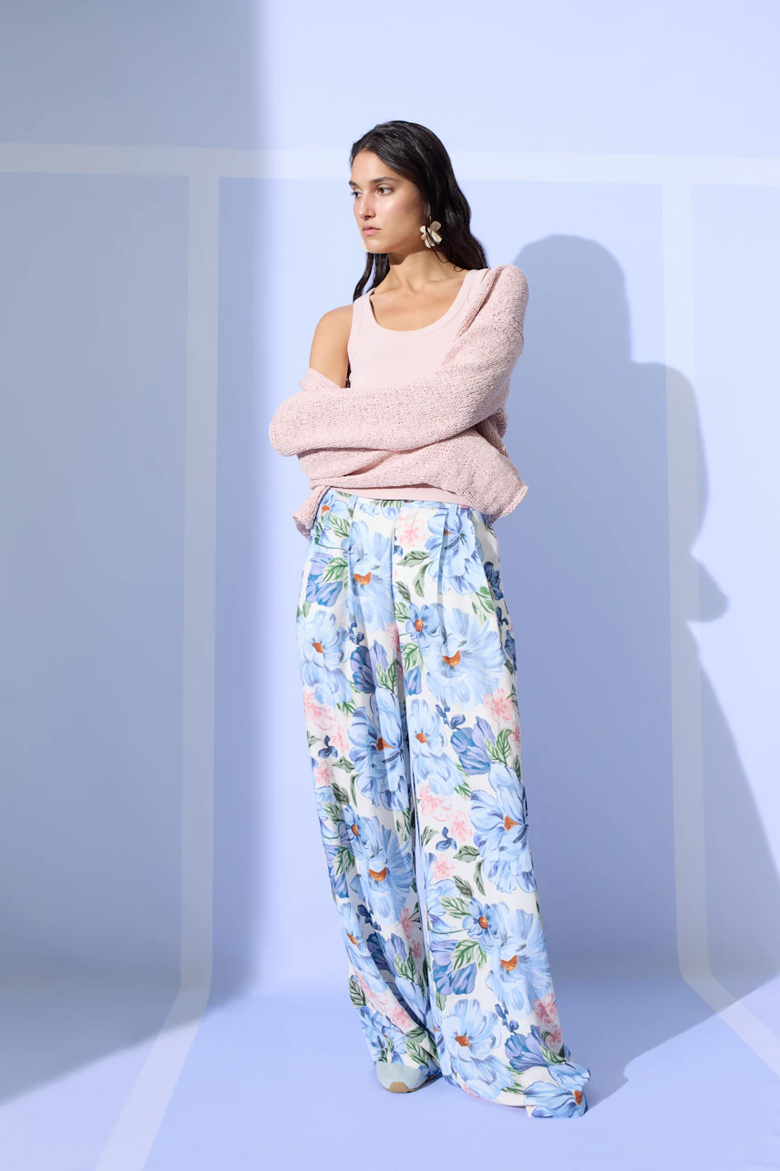 Bild 6 von Palazzo Hose - blue white in blue white | Oui