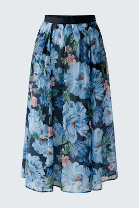 Maxi skirt - dark blue  blue