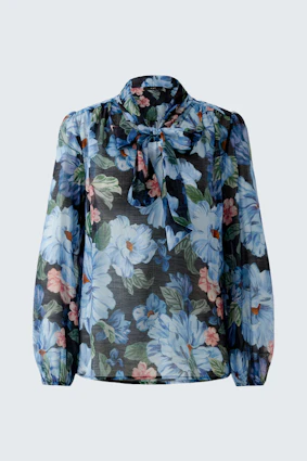 Blouse - dark blue  blue